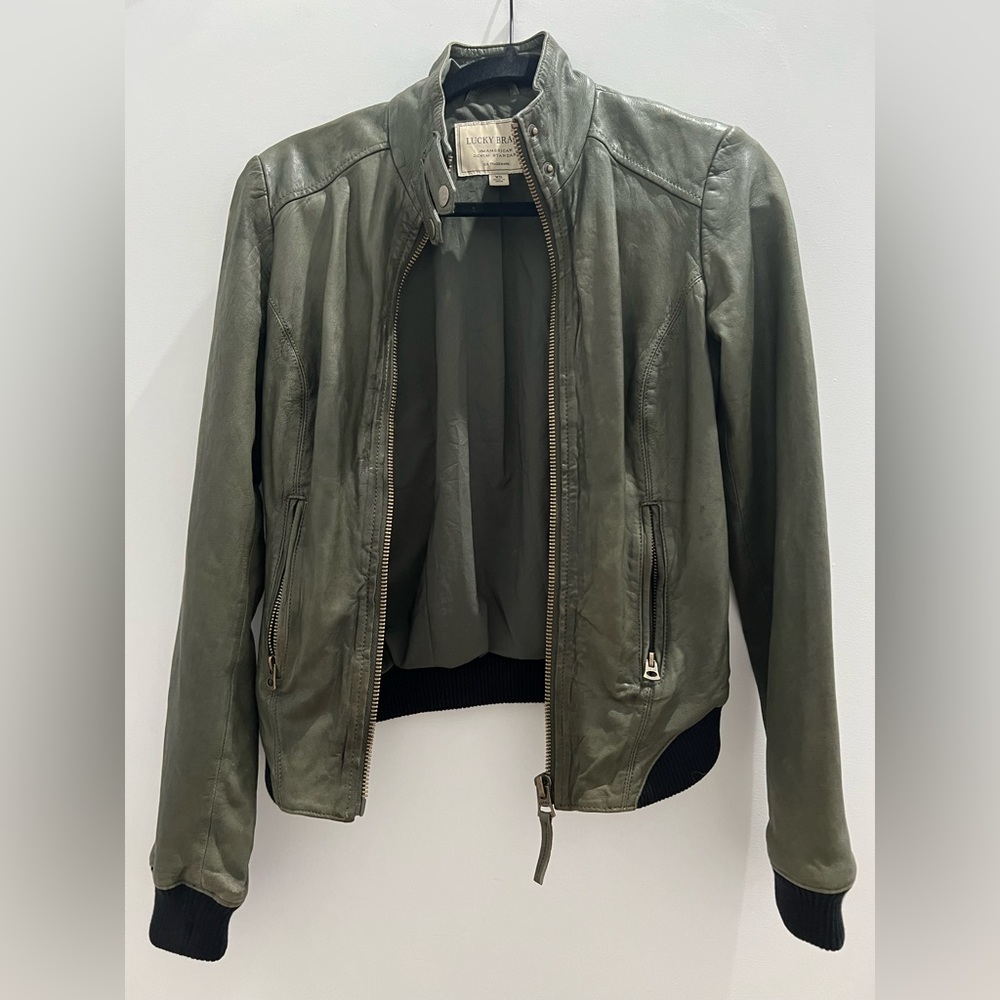 Lucky Brand Leather Jacket